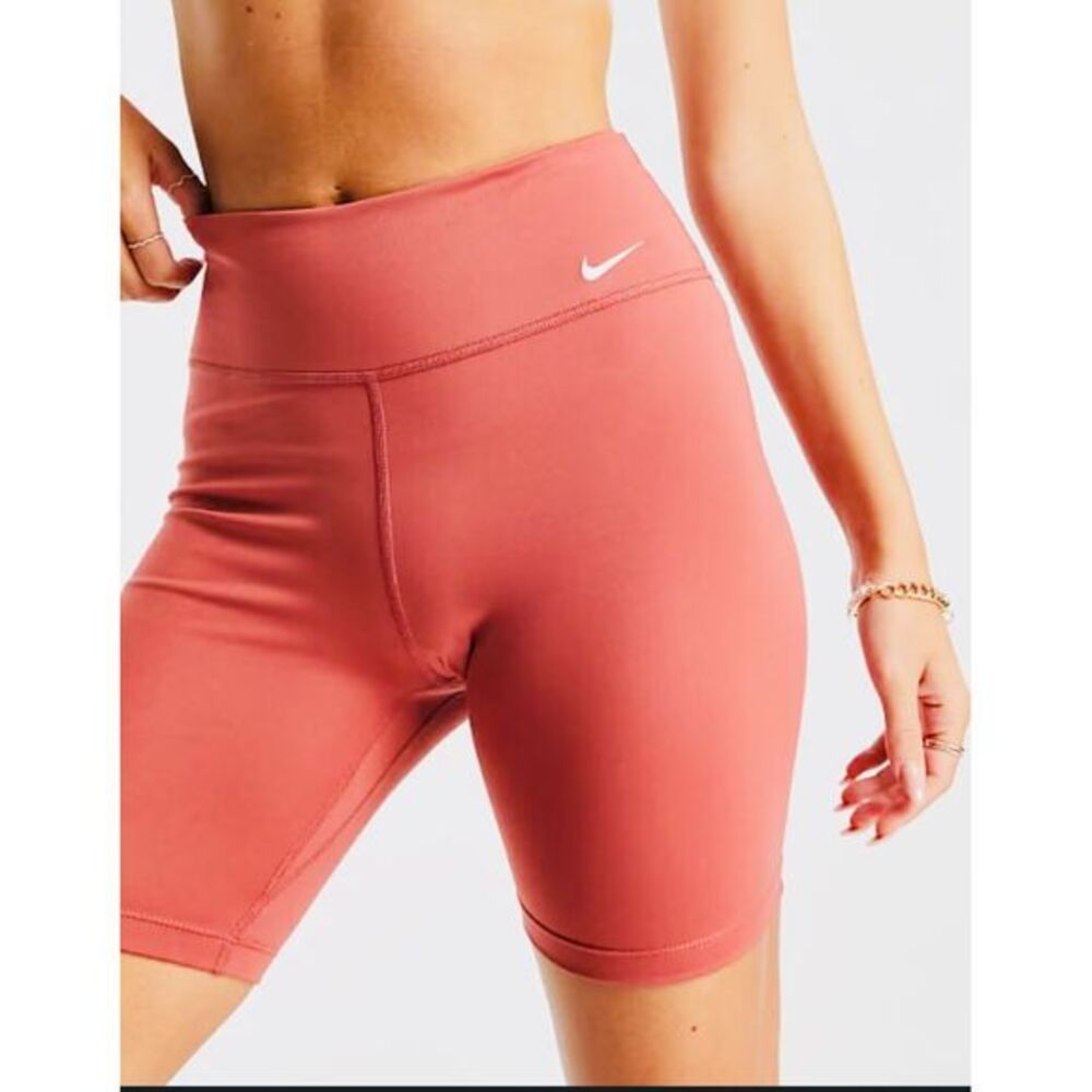 NWPT Nike One Dri Fit Mid Rise 7"inch legging shorts size small workout athletic